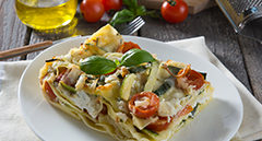 Lasagne di verdure e Pecorino