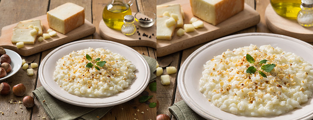 Risotto Nocciole e Taleggio