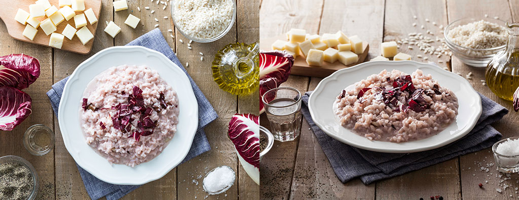 Risotto Radicchio e Provola