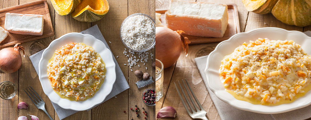 Risotto Zucca e Taleggio