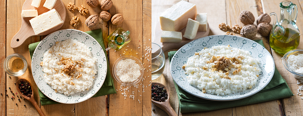 Risotto Taleggio e Noci