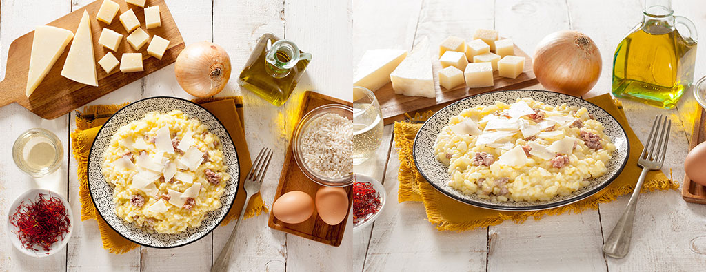 Risotto Zafferano e Salsiccia