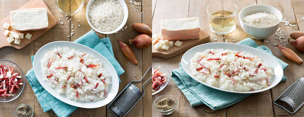 Risotto Speck e Taleggio
